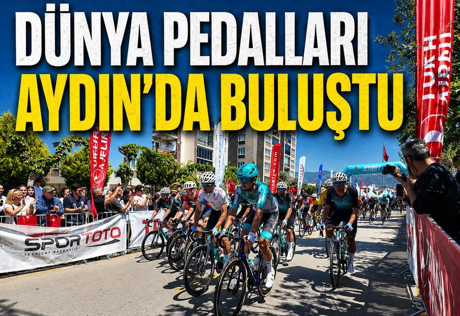 Dünya pedalları Aydın’da buluştu