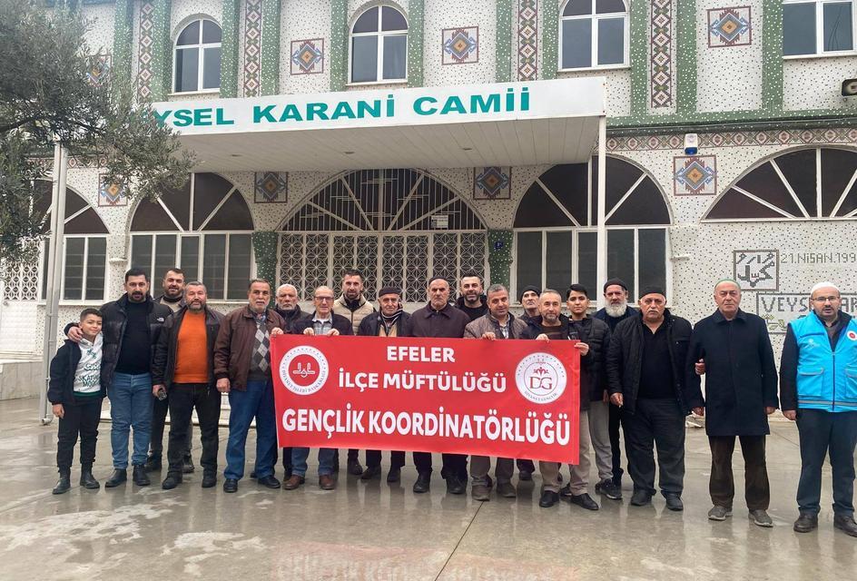 Efeler’de sabahın maneviyatla buluştular