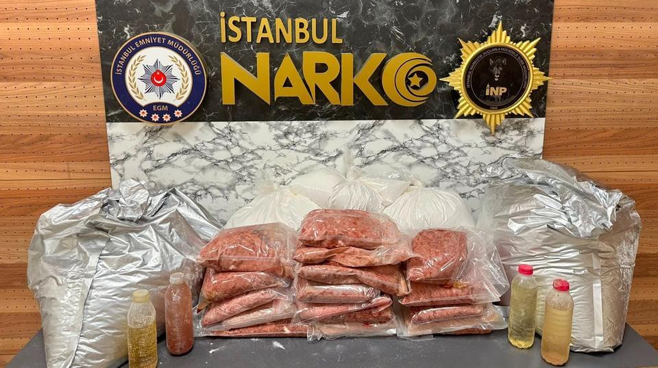 107 kilogram kimyasal madde ele geçirildi