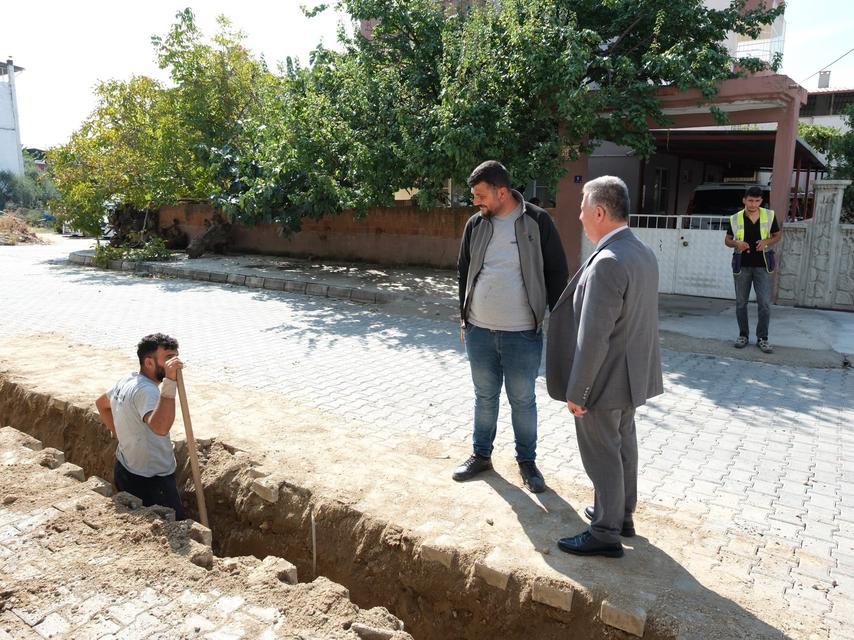 Buharkent’te Menderes Mahallesi doğalgaza kavuşuyor