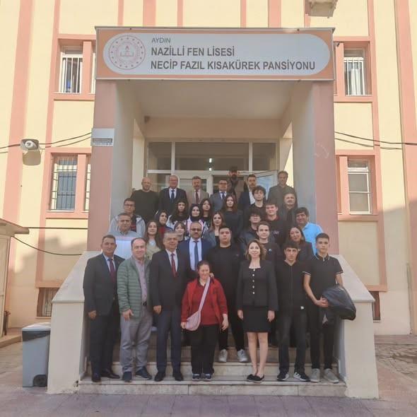 Nazilli'de lise öğrencilerinin taleplerini dinlendiler