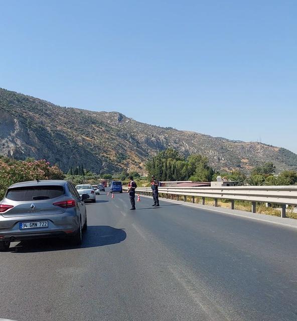 Söke'de yangın