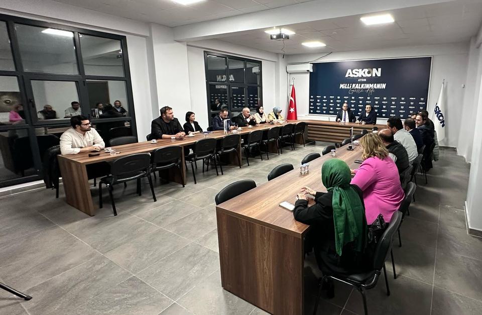 AYDIN ASKON ÜYELERİNE ZAMAN YÖNETİMİ SEMİNERİ VERİLDİ
