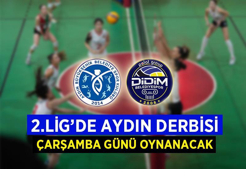 2.Lig'de Aydın derbisi Çarşamba günü oynanacak