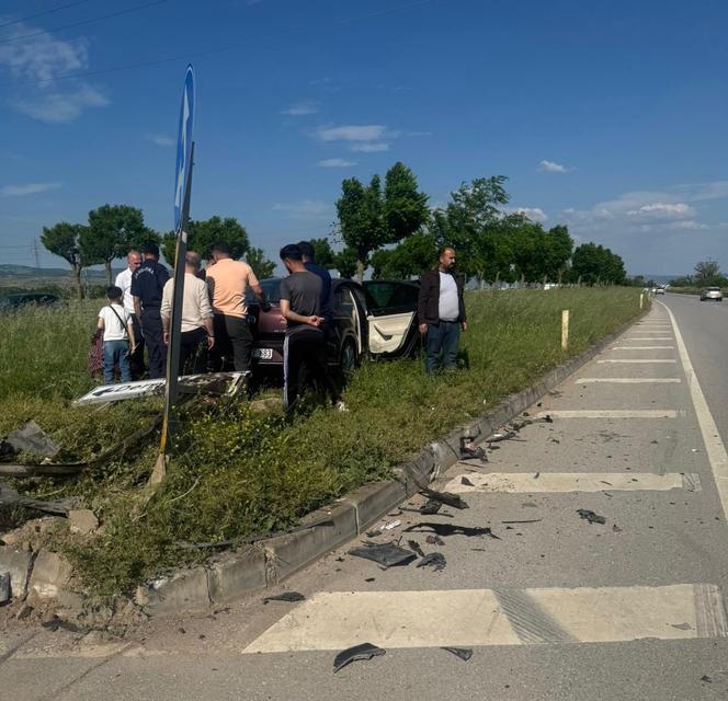 OSMANELİ BELEDİYE BAŞKANI TRAFİK KAZASINDA YARALANDI