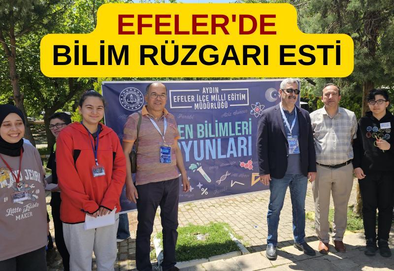 Aydın Efeler'de bilim rüzgarı esti