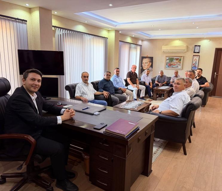 Buharkent’te muhtarlardan Kaymakam Haydaroğlu’na ilk ziyaret