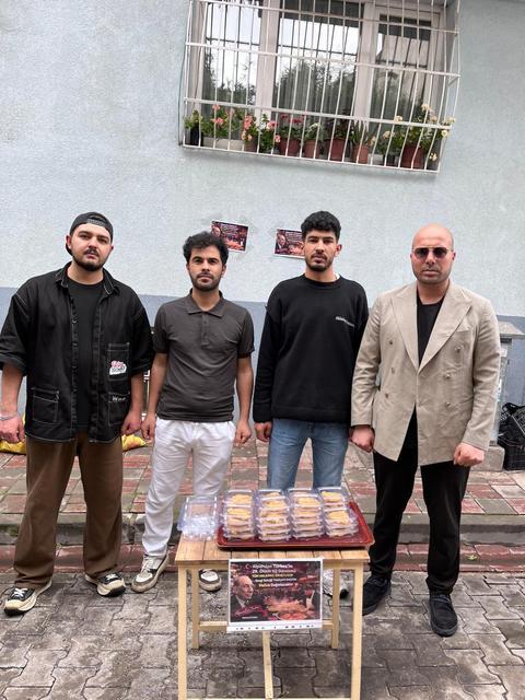 Sevgi Sokağı Yeşilçam Cafe’den anlamlı hayır