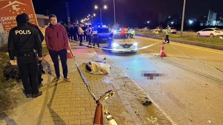 Belediye otobüsüyle çarpışan motosiklet sürücüsü genç, hayatını kaybetti