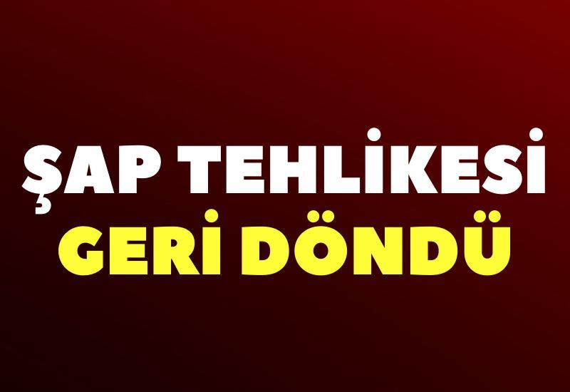 Şap tehlikesi geri döndü