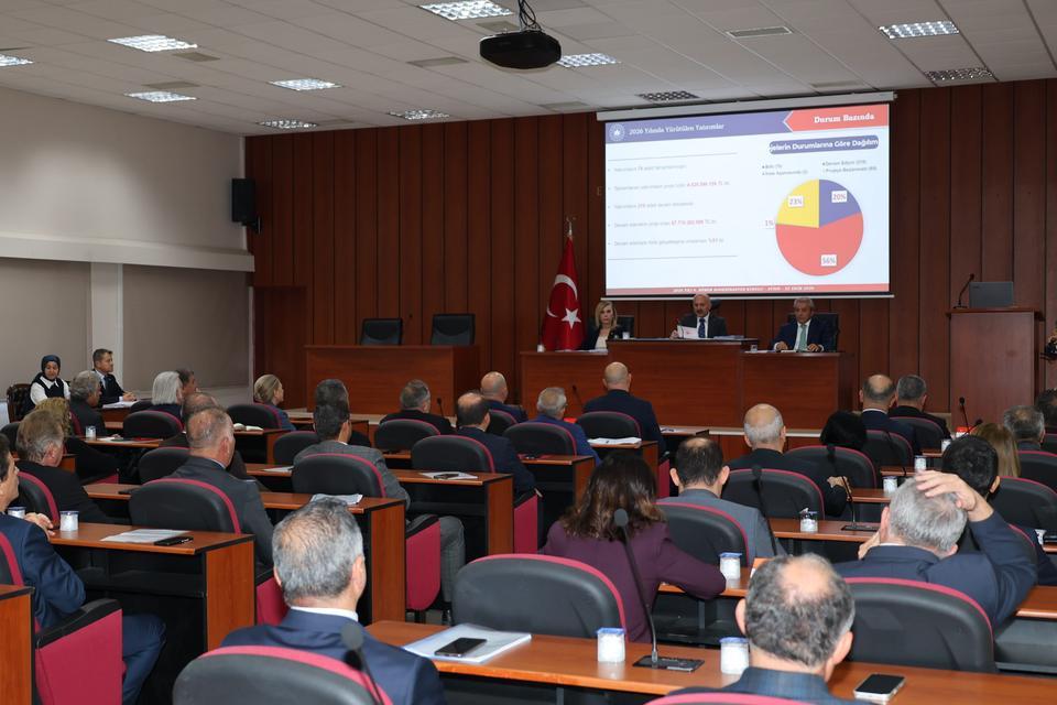 Aydın'da yılın son koordinasyon kurulu toplantısı yapıldı