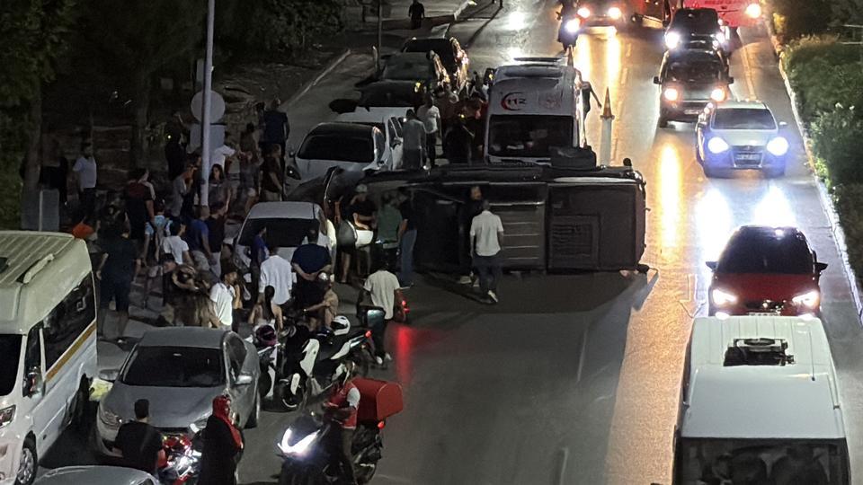 Beş araca çarpıp kayıplara karıştı