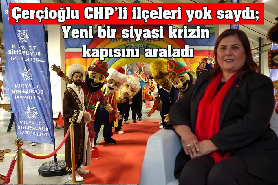 Çerçioğlu CHP’li ilçeleri yok saydı; Yeni bir siyasi krizin kapısını araladı