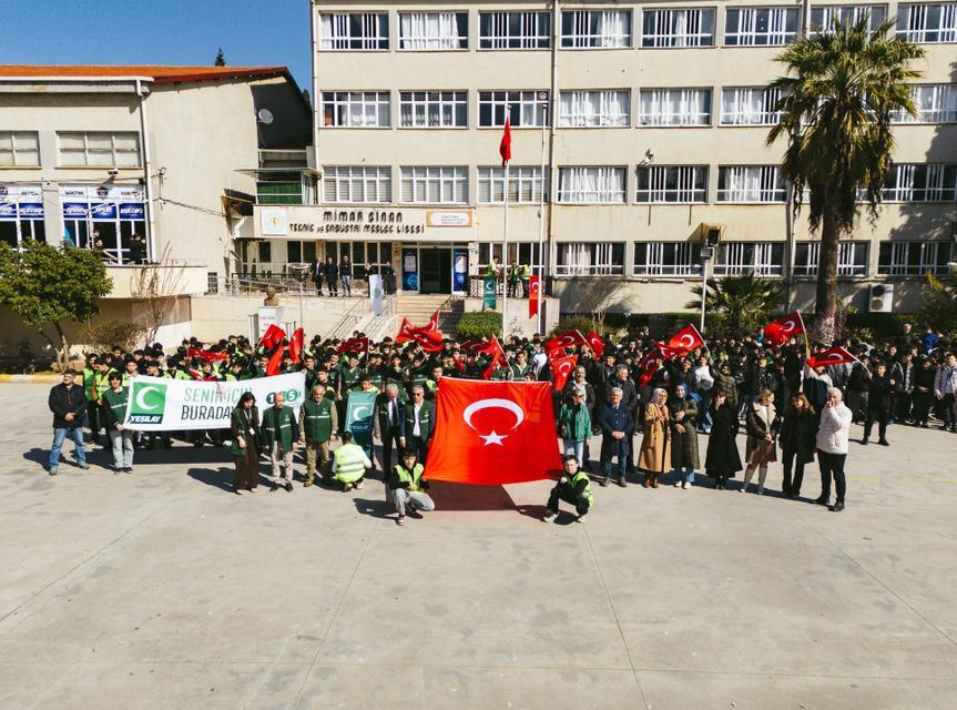 Aydın’da Yeşilay Haftası’nda anlamlı etkinlik