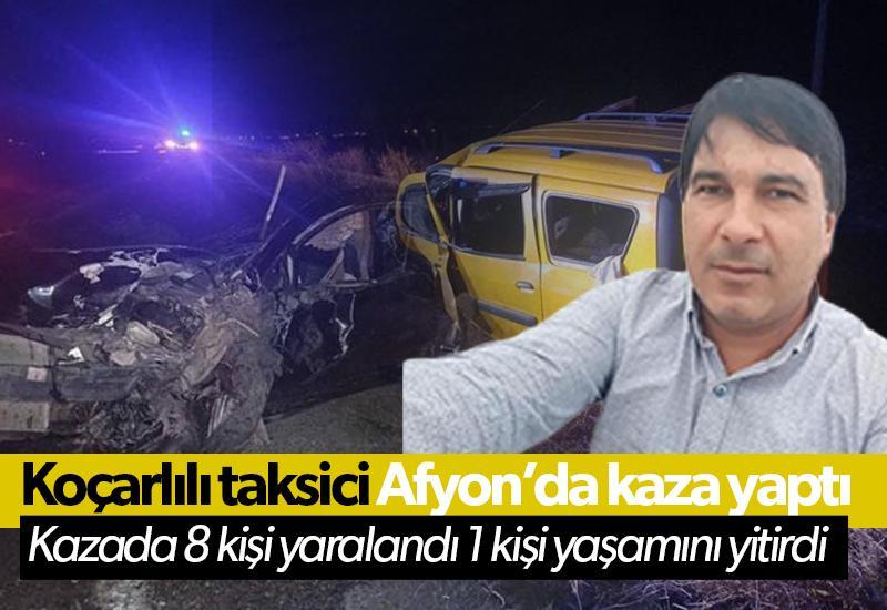 Ticari taksiyle otomobil çarpıştı: 1 çocuk öldü, 8 kişi yaralandı