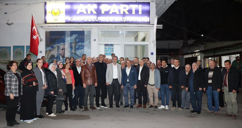 AK Partililer Karpuzlu'da buluştu