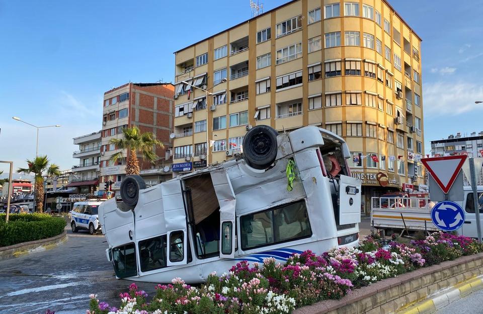 Aydın'da trafik kazası: 3 yaralı