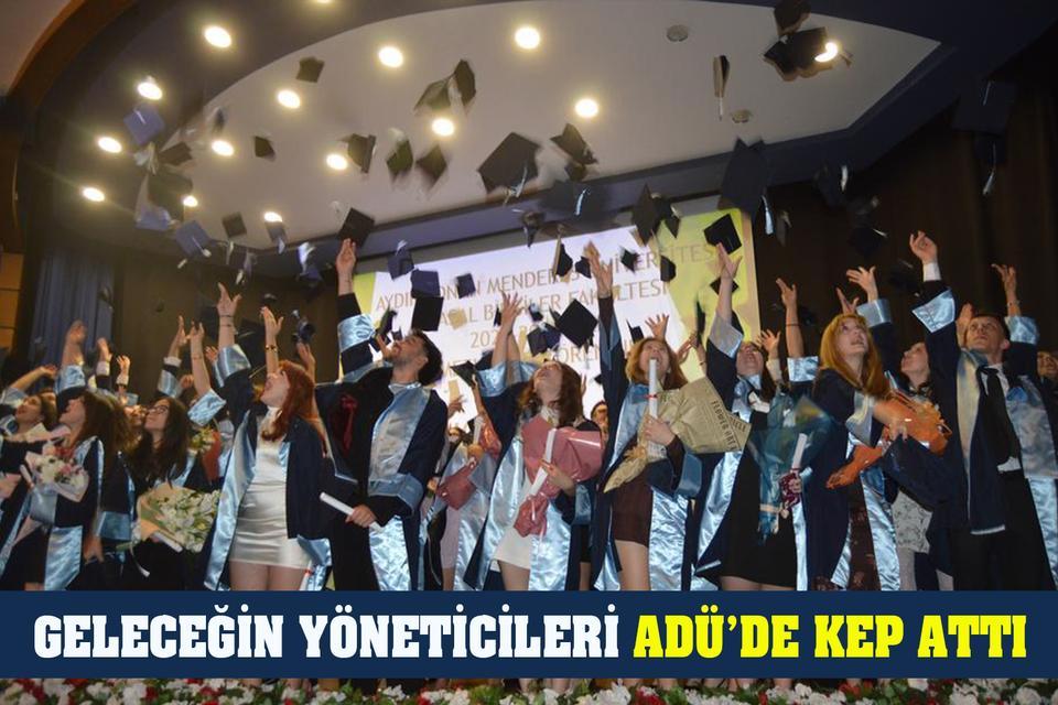 Geleceğin yöneticileri kep attı