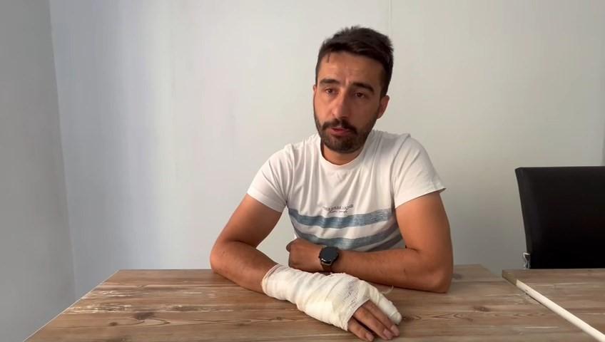 Cep telefonu bataryası bir anda patladı