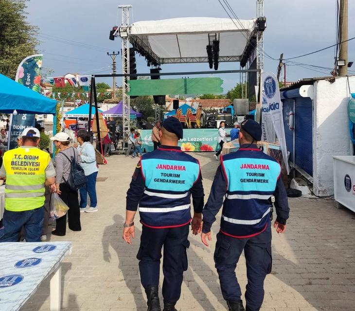 Aydın'da “Ege Lezzetleri Festivali”ne jandarma güvencesi