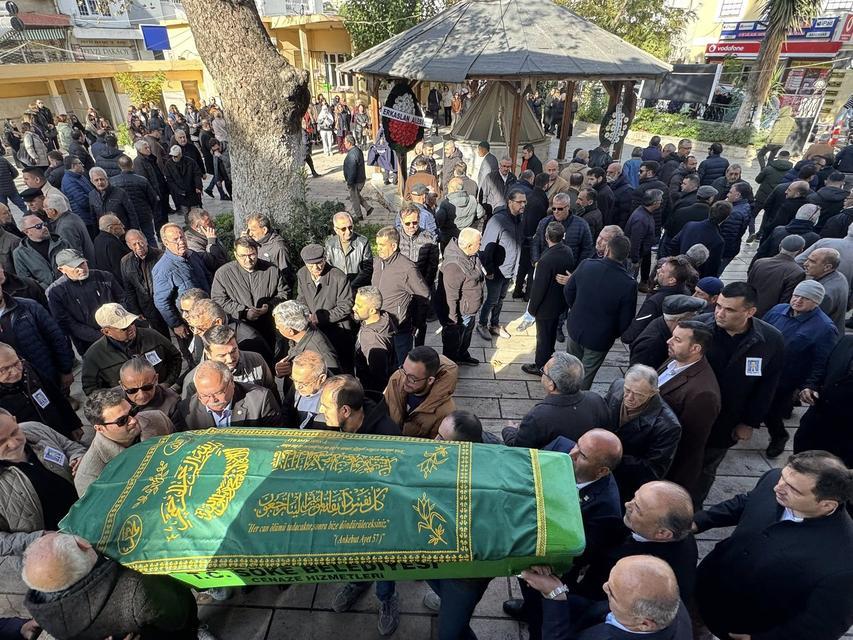 Söke'de hayatını kaybeden iş insanı son yolculuğuna uğurlandı