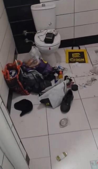 15 yıl hapis cezası olan firari şahıs cami tuvaletinde yakalandı!