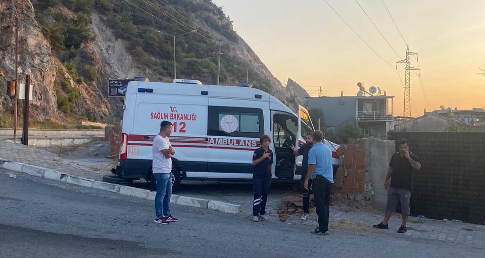 Aydın'da ambulans kazası