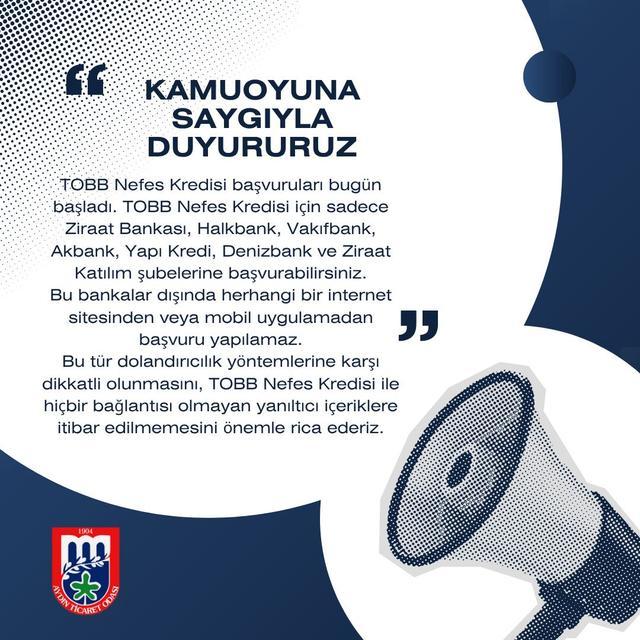 AYTO'dan güvenlik çağrısı