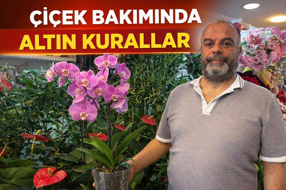 Çiçek bakımında altın kurallar