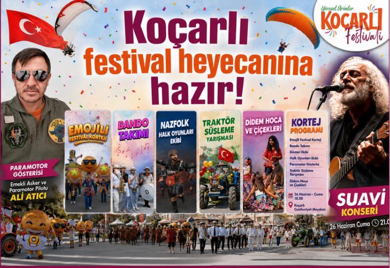 Koçarlı festival heyecanına hazır!