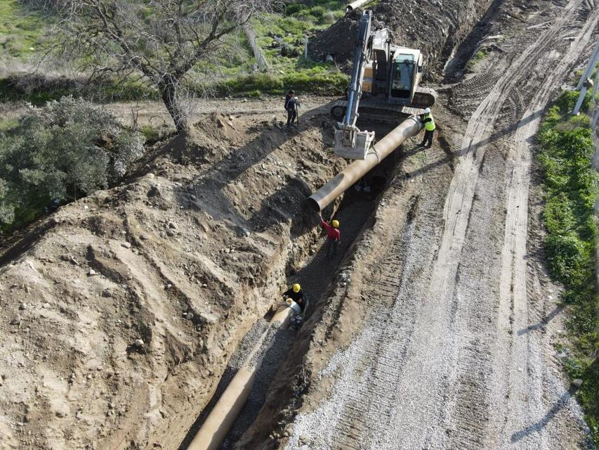 Bozdoğan’da 49 bin dekar tarım alanı sulanacak