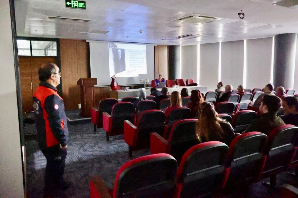 Aydın Vakıflar Bölge Müdürlüğü'nden afet eğitimi