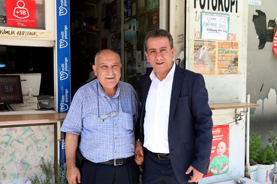 BAŞKAN YETİŞKİN MAHALLE ZİYARETLERİNİ SÜRDÜRÜYOR