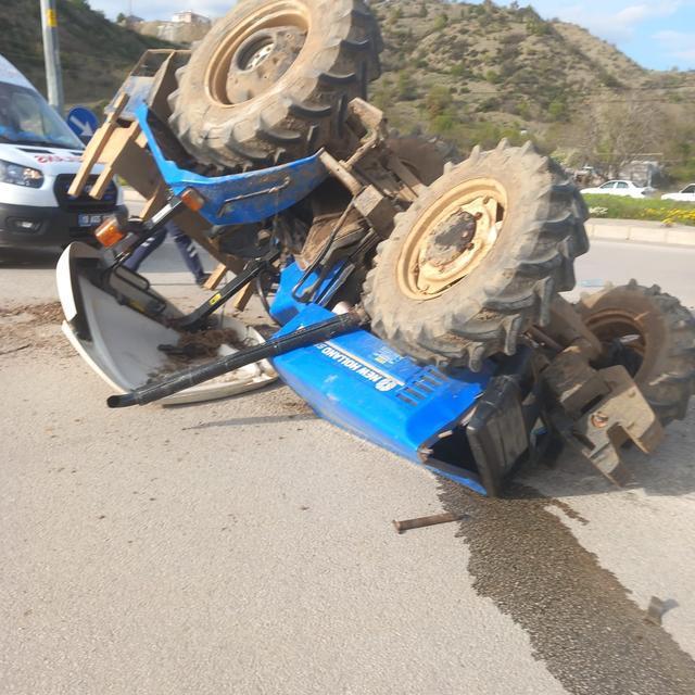 Yine traktör kazası