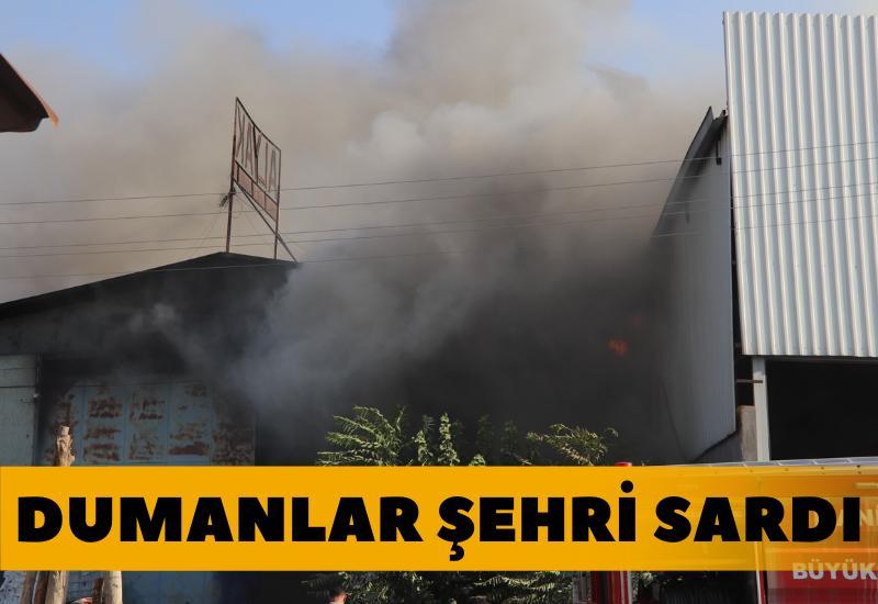 Dumanlar şehri sardı