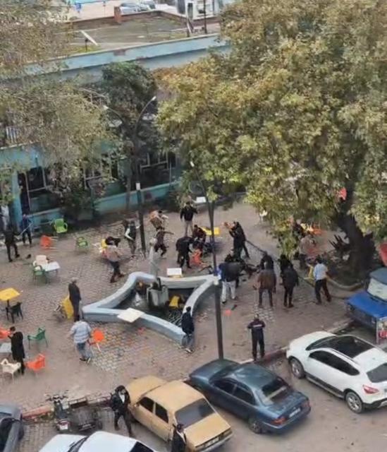 Kavga değil adeta meydan muharebesi: Taş, sopa ve silah kullanıldı