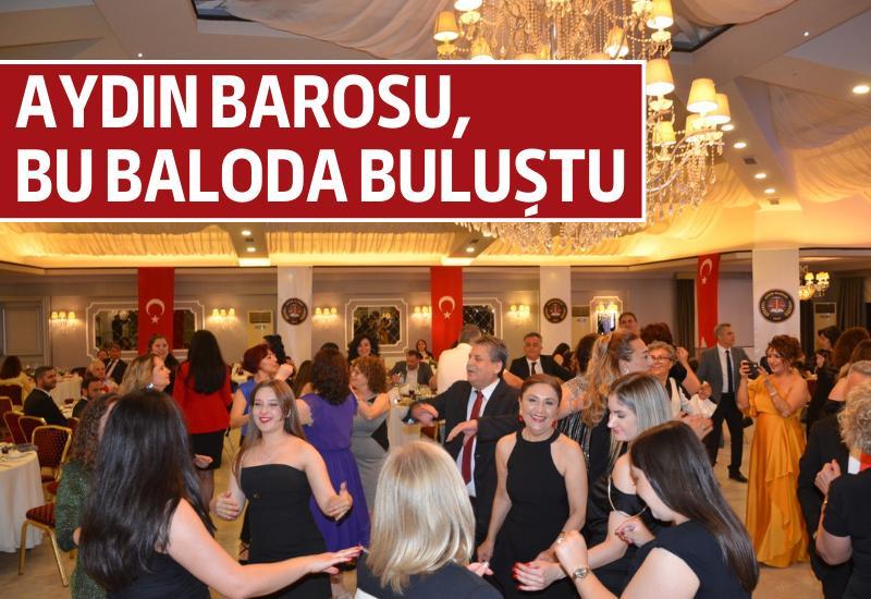 Aydın Barosu, bu baloda buluştu