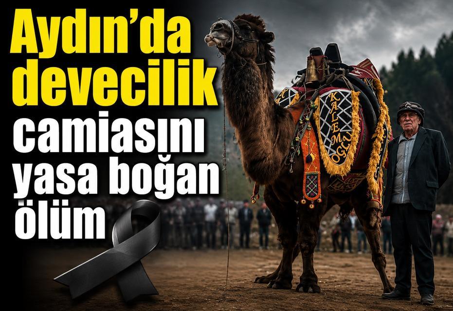 Aydın’da devecilik camiasını yasa boğan ölüm