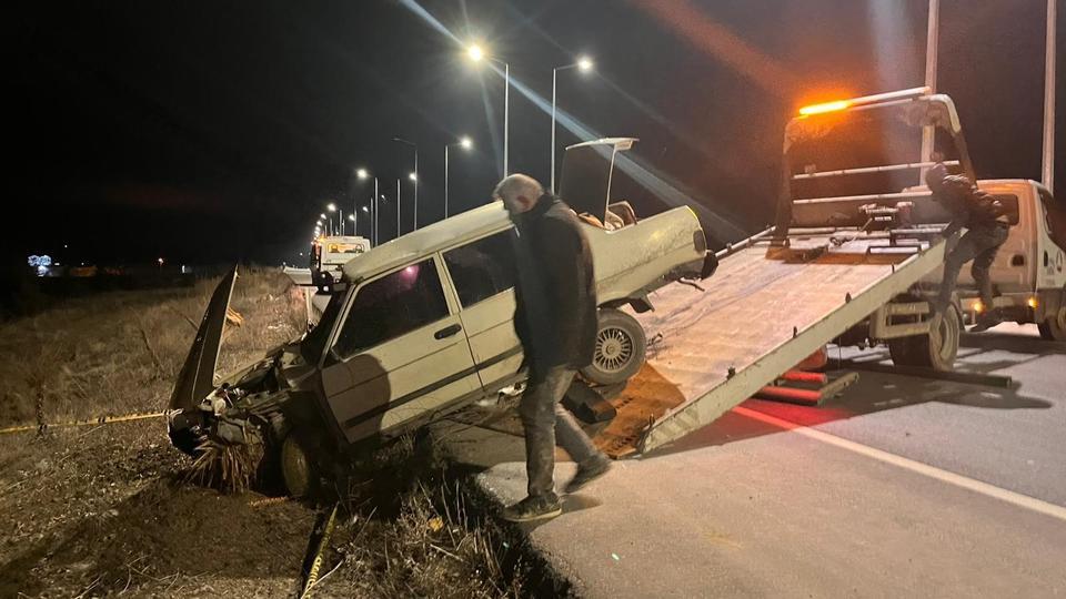 Yola fırlayan domuza çarpan sürücü hayatını kaybetti