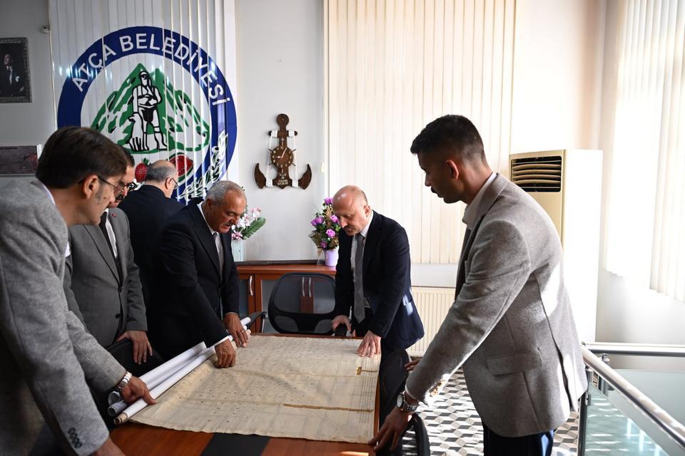 Vali Varol, Atça'nın tarihi şehir planına yakından baktı