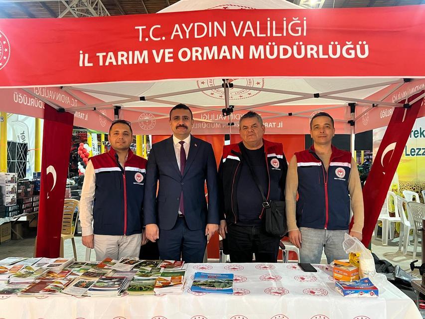 Söke İlçe Tarım Müdürlüğü Standı Tarım Fuarında Çiftçilerin Uğrak Yeri Oldu