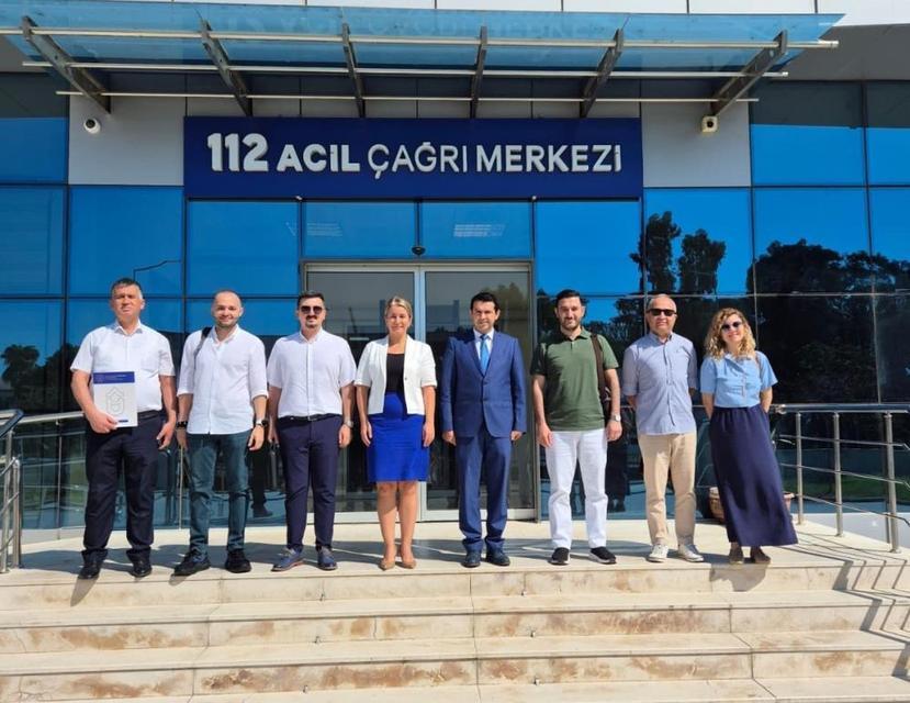 Aydın'da üniversite öğrencilerine 112 Acil Çağrı Merkezi’nde uygulamalı eğitim imkanı