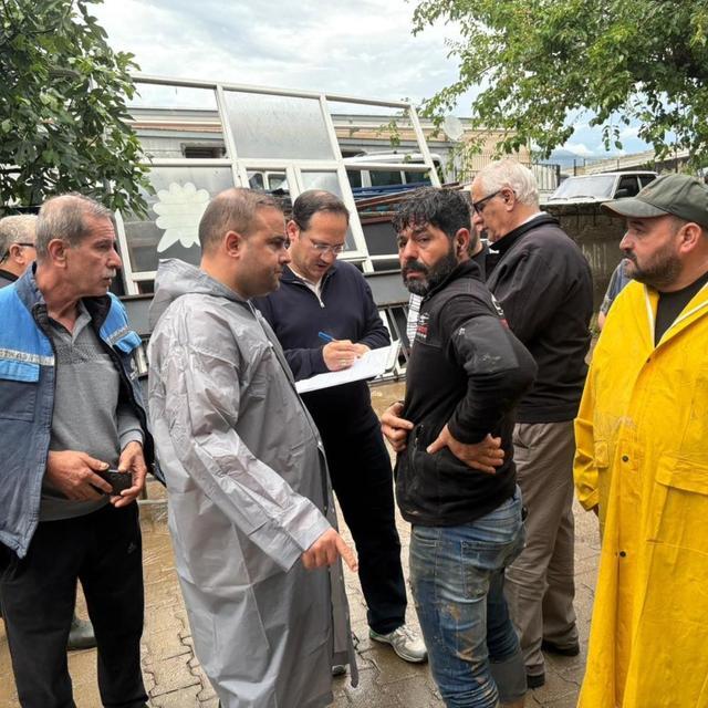 Köşk Sanayi Sitesi’nde selin yaraları sarılıyor