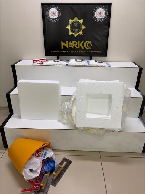 Yolcu otobüsünden 3 kilo metamfetamin çıktı