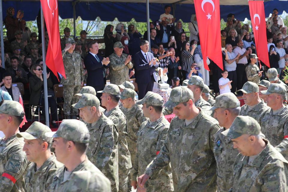 ERZİNCAN'DA 54 ENGELLİ GENCİN ASKERLİK HAYALİ GERÇEK OLDU
