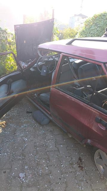 Kaldırımda yürürken dehşeti yaşadılar