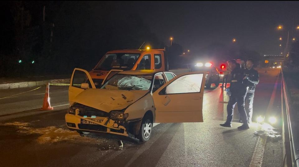 Otomobilin çarptığı kişi hayatını kaybetti