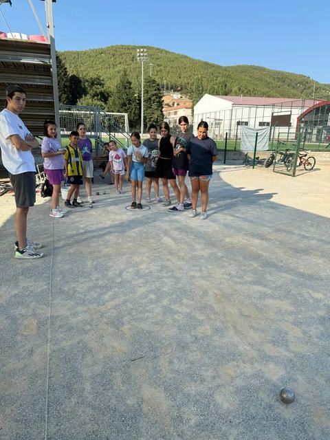 Minikler bocce ile tanıştı
