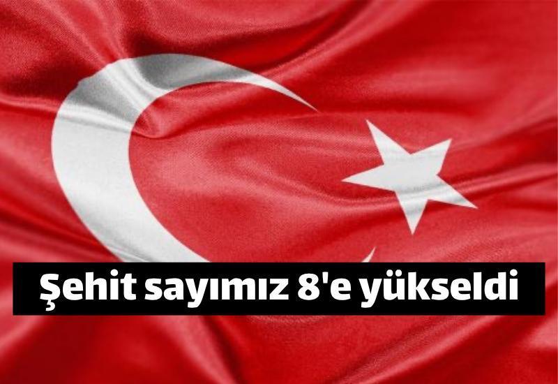 Pençe-Kilit Harekatı'ndan acı haber: 8 askerimiz şehit oldu
