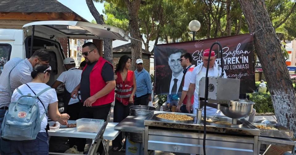 Ferdi Zeyrek için Söke’de lokma hayrı yapıldı